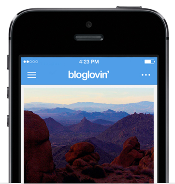 iphone, bloglovin app