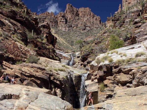 Close-up, Tucson, Arizona, Sabino Canyon, Seven Falls, Bear Canyon Hiking Trail