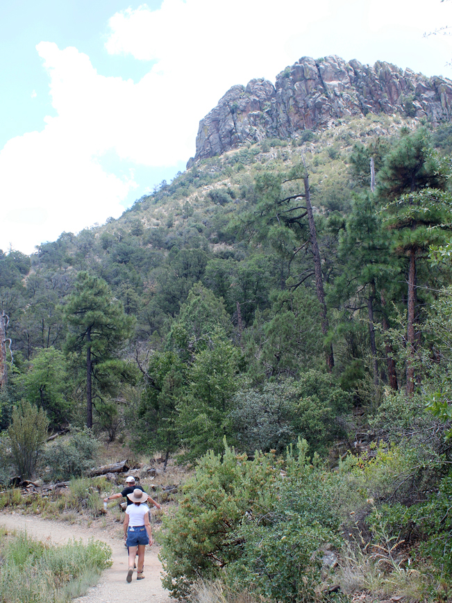 Landscape, Hikers, Prescott, Arizona, Thumb Butte Loop Trail, Thumb Butte