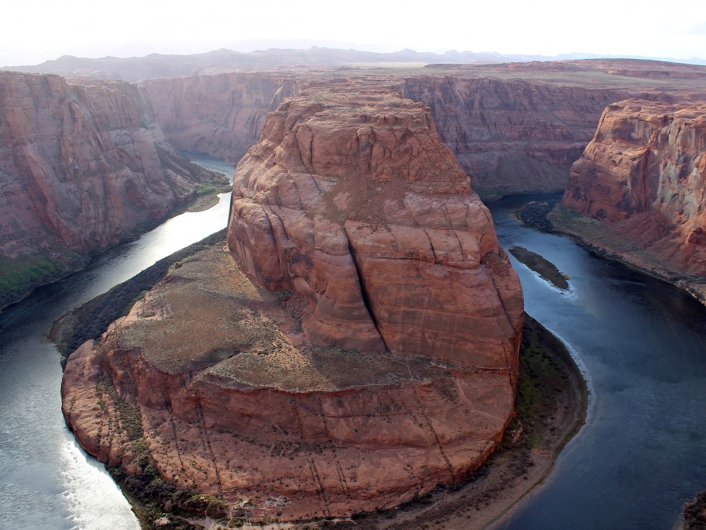 Landscape, View, Colorado River, Horseshoe Bend, Lookout Point, Page, Arizona, Cliffs, Colorado Plateau, Horseshoe Bend Hiking Trail, Family Hikes, Easy