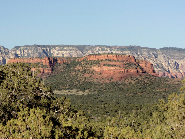 Doe Mountain; Doe Mountain Hiking Trail; Sedona; Arizona; Mesa; Canyon; View; Moderate Hiking Trails; Red Rocks